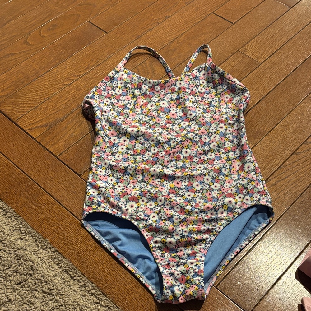 GAP Floral Kids Swim One Piece - Multicolor